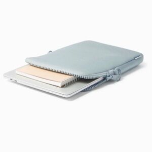 Dagne Dover Neoprene Crossbody Tablet Sleeve Sea Mist Laptop Pouch Bag Pocket